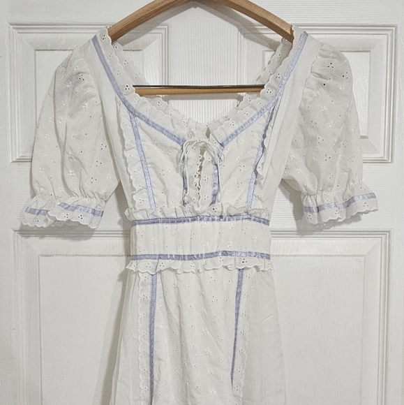 1970's Vintage Prairie Dress Cottage Core Style - Picture 4 of 9